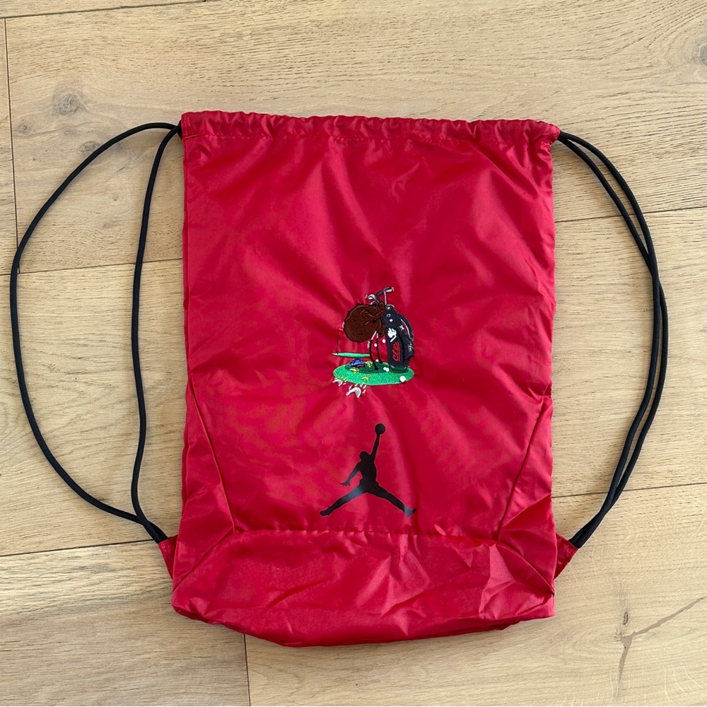 Nike Air Red Drawstring Backpack - image 2